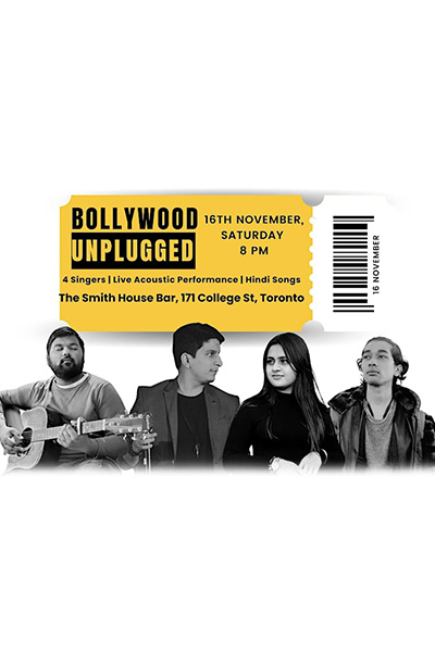 Bollywood Unplugged | Live Acoustic Performance | 4 Singers | Hindi Songs