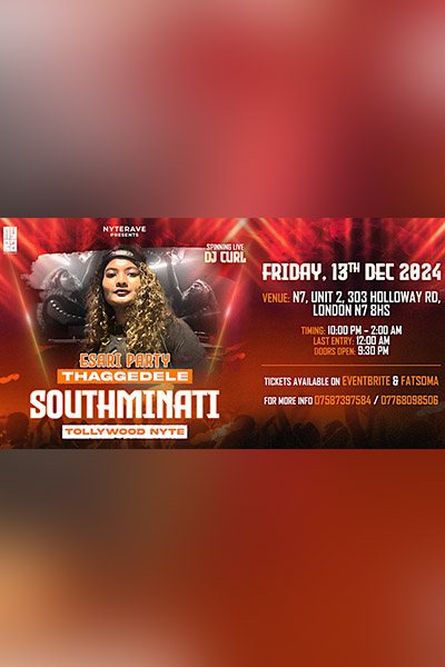 SouthMinati - Tollywood Night | South Indian Club Party