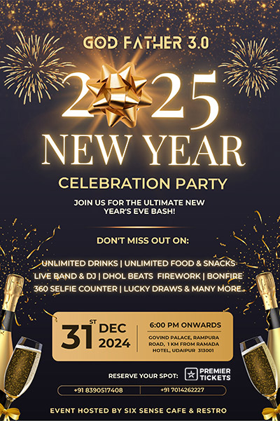 God Father 2025 New Year Celebration Party