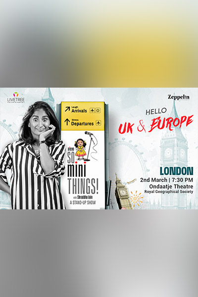 Aiyyo So Mini Things by Shraddha - Live in London