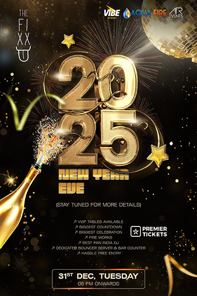 NYE 2025 Countdown - The Fixx