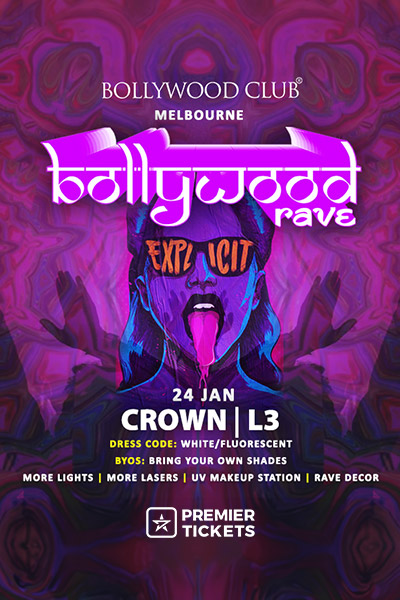 BOLLYWOOD RAVE at Crown Melbourne 2025