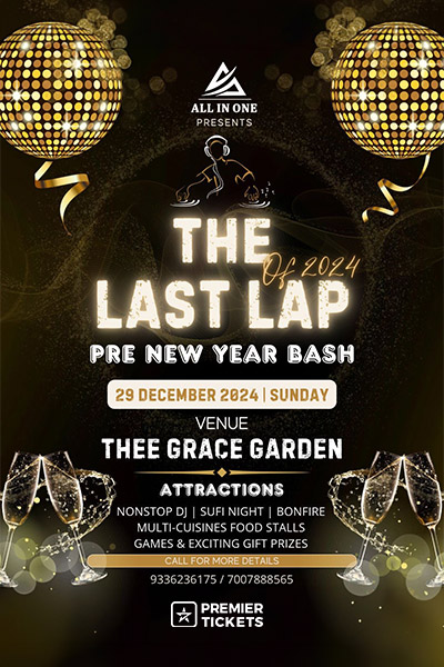 The Last Lap - Pre New Year Bash 2024