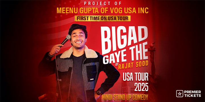 Bigad Gaye by Rajat Sood A The Standup Comedy Tour in USA