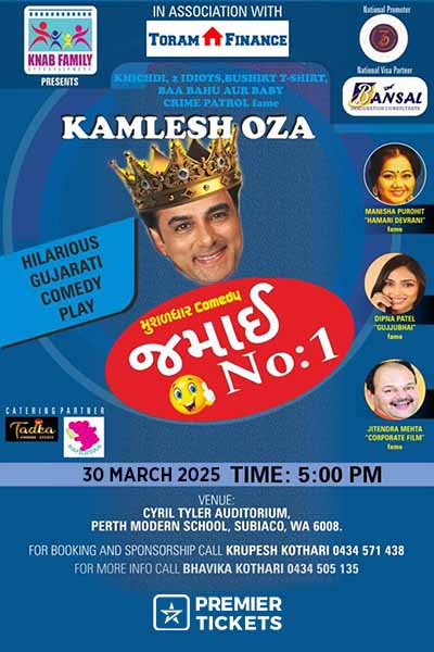 JAMAI No. 1 - Gujrati Natak in Perth 2025