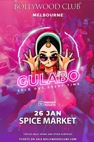 GULABO at Crown, Melbourne - 26th Jan