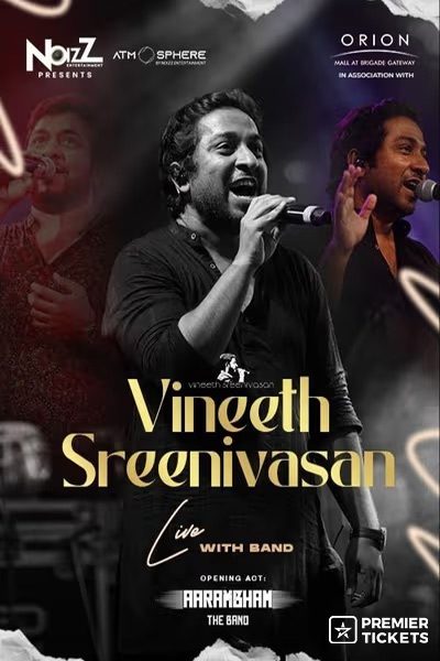 Vineeth Sreenivasan Live in Concert - Bengaluru 2025