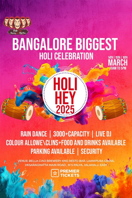 Holi Hey - 2025 14th March