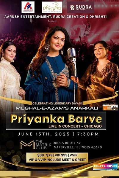 Priyanka Barve Live in Concert - Chicago 2025