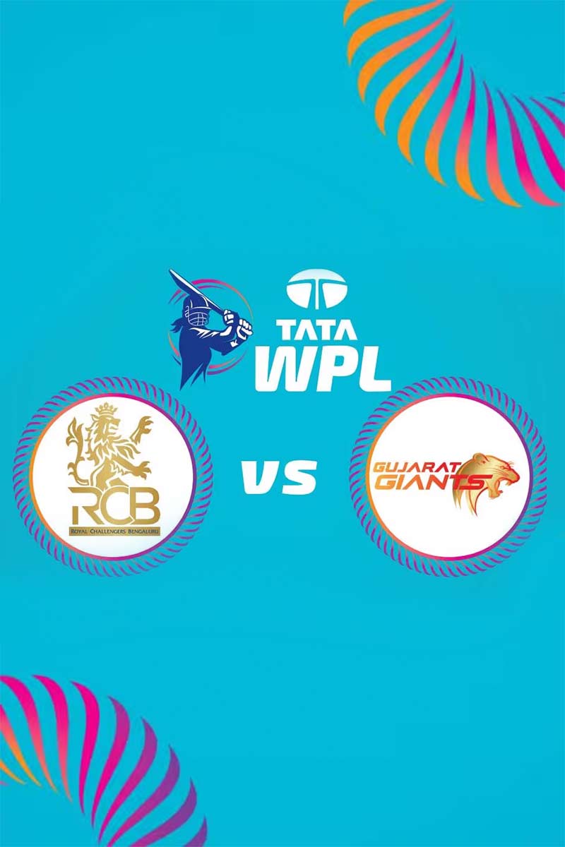Royal Challengers Bengaluru vs Gujarat Giants 27th Feb 2025 Royal Challengers Bengaluru vs Gujarat Giants 27th Feb 2025