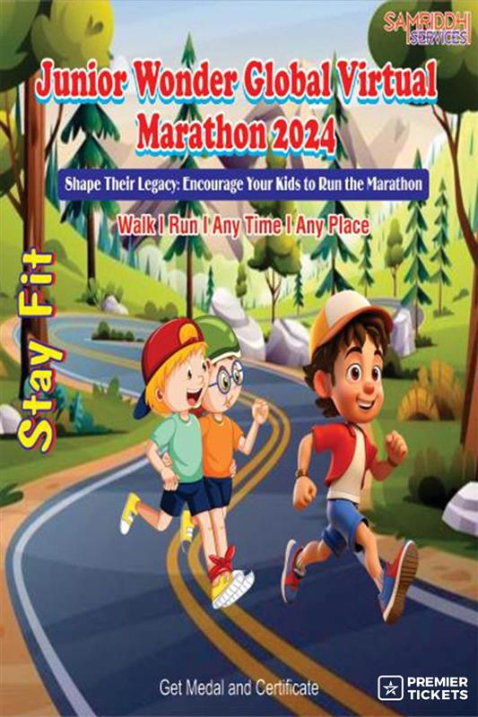Junior Wonder Virtual Marathon for Kids – 9 March 2025
