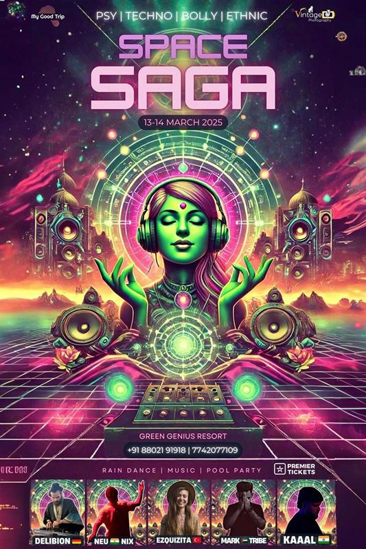 Space Saga Pushkar Holi Musical Festival - 2025