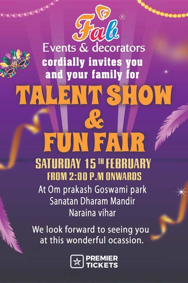 Talent Show And Fun Fair - Delhi 2025