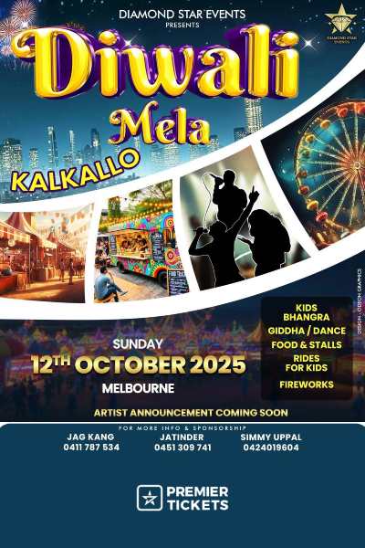 Diwali Mela in Kalkallo - Melbourne 2025