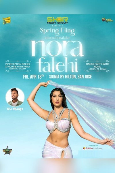 Nora Fatehi Live Spring Fling in Bay Area 2025 Nora Fatehi Live Spring Fling in Bay Area 2025