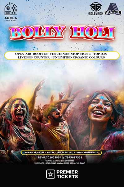 Bolly Holi – 14 March 2025