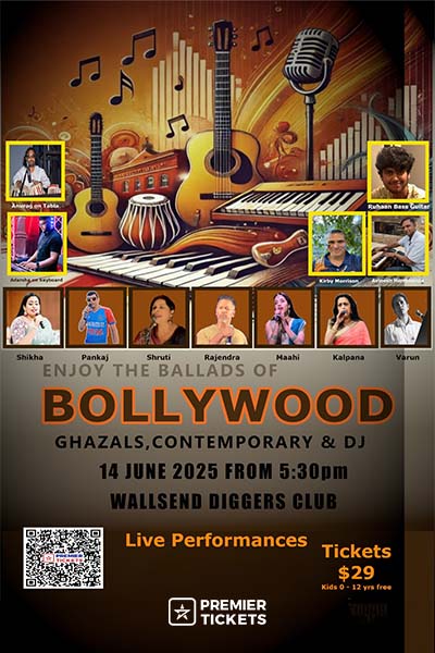 Ballads of Bollywood - Ghazals, Contemporary and DJ - 2025 Ballads of Bollywood - Ghazals, Contemporary and DJ - 2025