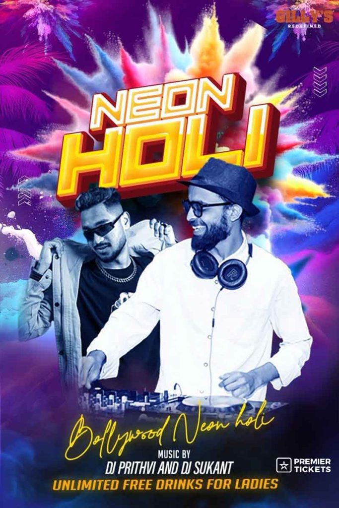 Bollywood Neon Holi 2025 - Bengaluru
