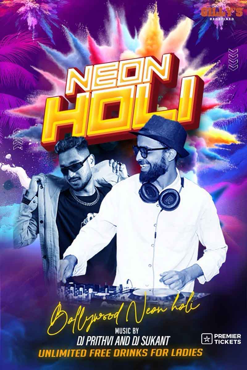 Bollywood Neon Holi 2025 - Bengaluru Bollywood Neon Holi 2025 - Bengaluru