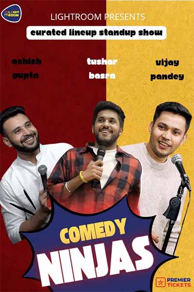 COMEDY NINJAS: A COMEDY LINEUP SHOW - 25 March 2025