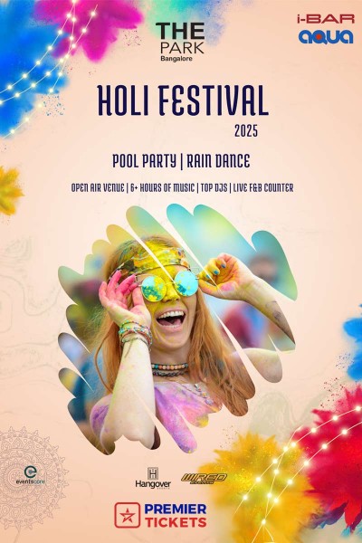 Holi festival 2025 - Pool Party Bengaluru