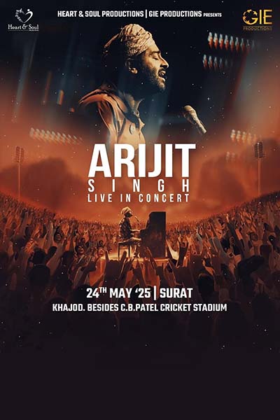 Arijit Singh Live in Surat 2025