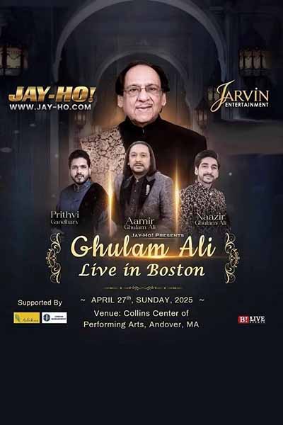 Jay-Ho! Ghulam Ali Live in Boston 2025