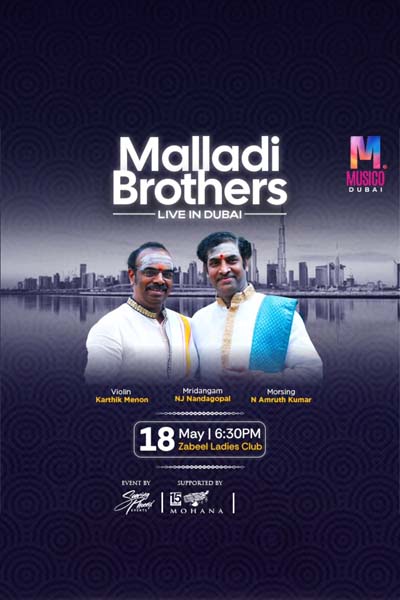 Malladi Brothers Live in Dubai 2025