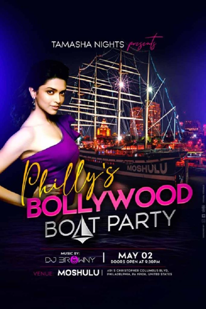 Philly's Bollywood Boat Party At Moshulu 2025