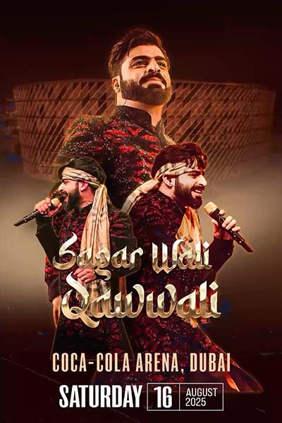 Sagar Wali Qawwali Live at Coca-Cola Arena in Dubai 2025 Sagar Wali Qawwali Live at Coca-Cola Arena in Dubai 2025