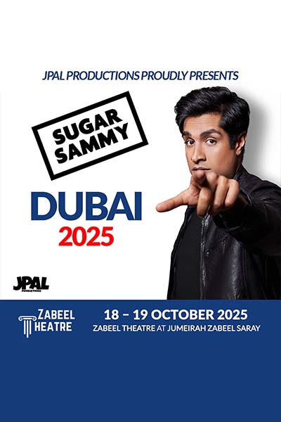 Sugar Sammy Live at Zabeel Theatre | Dubai 2025 Sugar Sammy Live at Zabeel Theatre | Dubai 2025