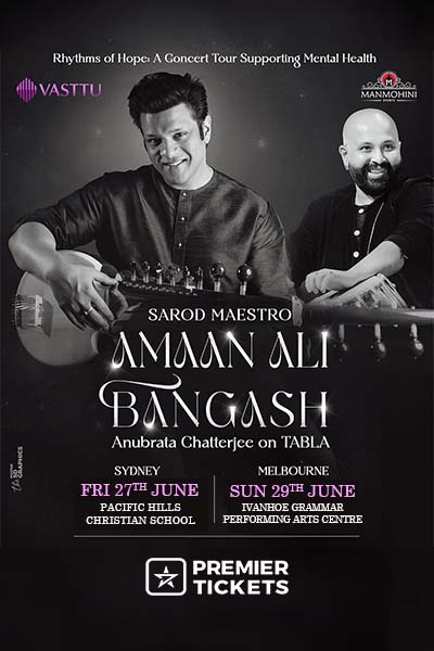 Sarod Maestro Amaan Ali Bangash Live in Melbourne - 2025 Sarod Maestro Amaan Ali Bangash Live in Melbourne - 2025