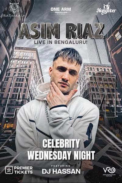 ASIM RIAZ Live in Bengaluru - 30th April 2025