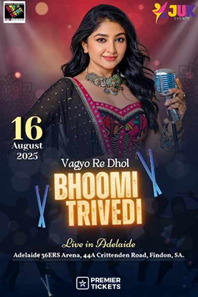 Vagyo Re Dhol Bhoomi Trivedi Live in Adelaide 2025