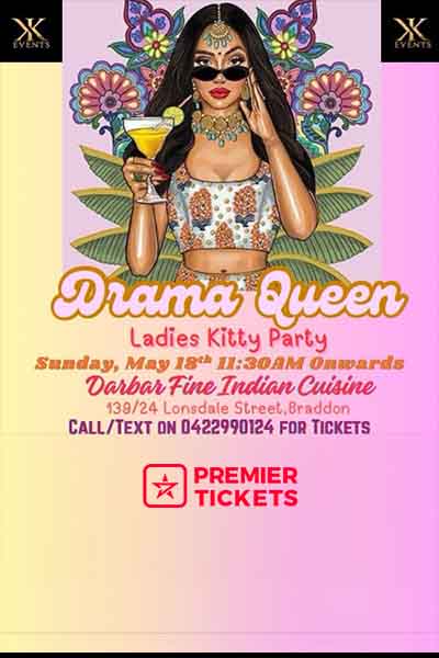 Drama Queen - Ladies Kitty Party 2025