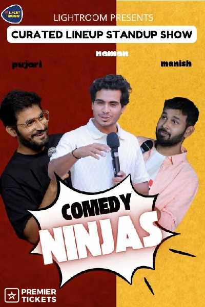COMEDY NINJAS: A CURATED LINEUP SHOW - 9th April 2025
