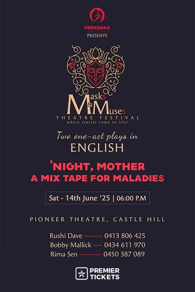 'Night, Mother and A Mix Tape for Maladies - 14th June (6pm) - English Plays 'Night, Mother and A Mix Tape for Maladies - 14th June (6pm) - English Plays