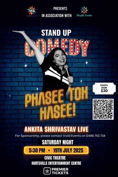 Phasee Toh Hasee - Ankita Shrivastav Live in Sydney 2025
