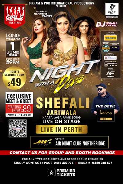 CLUB NIGHT WITH A DIVA – Live in Perth 2025