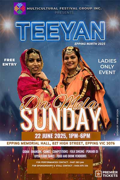 Teeyan Da Mela - Epping North 2025