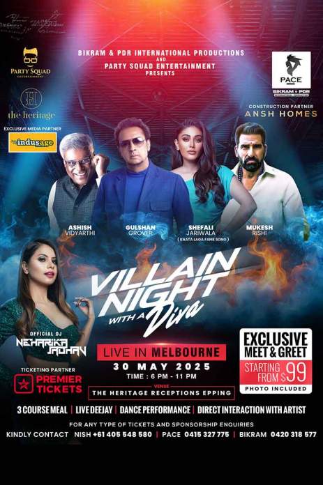 Villian Night With a Diva 2025 - Meet & Greet - Melbourne