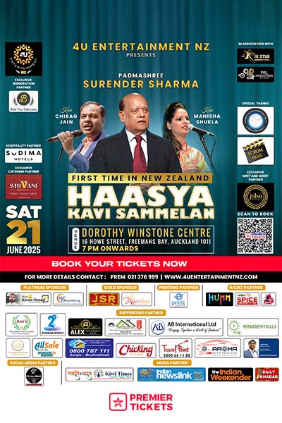 Haasya Kavi Sammelan Live in Auckland - 2025 Haasya Kavi Sammelan Live in Auckland - 2025