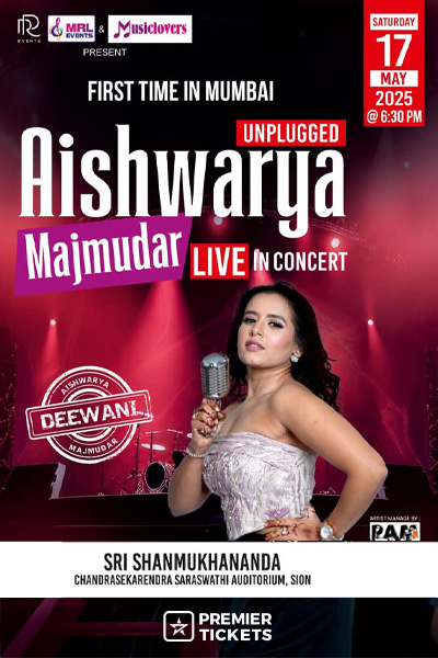 AISHWARYA MAJMUDAR Live in Concert - Mumbai 2025