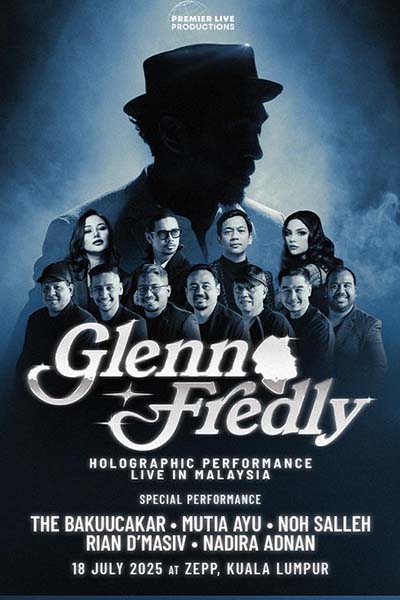 GLENN FREDLY HOLOGRAPHIC PERFORMANCE LIVE IN MALAYSIA 2025