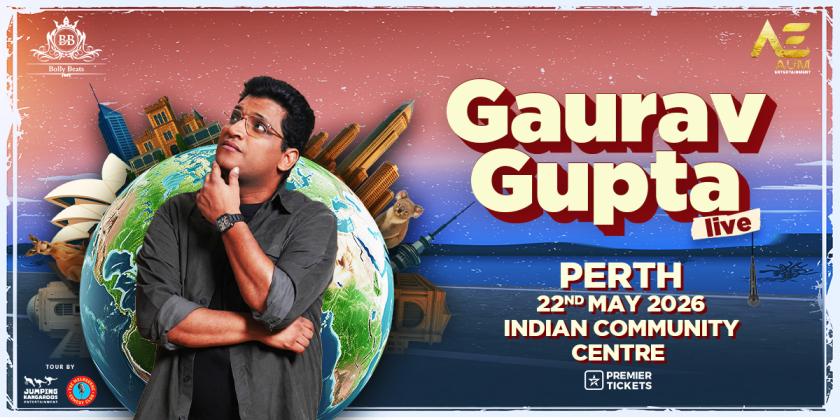 Standup Comedy by Gaurav Gupta Live in Perth - 2026