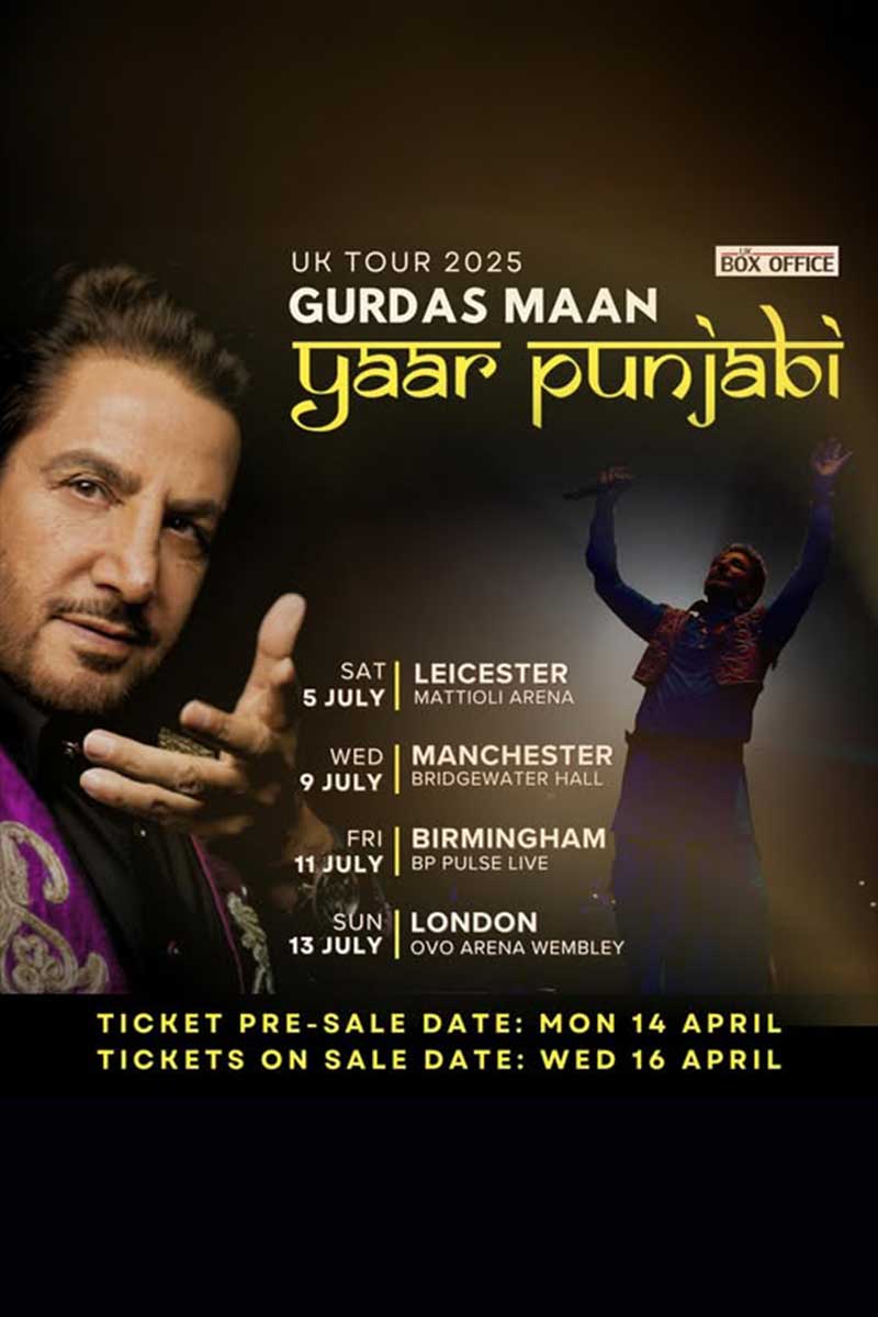 Gurdas Maan Live in Concert : Manchester 2025 Gurdas Maan Live in Concert : Manchester 2025