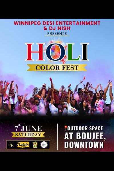 Holi Color Fest - Winnipeg 2025