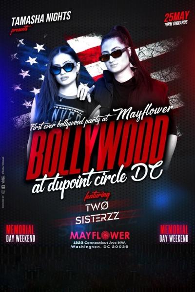 D.C.'S 1 Desi Party, Dj Two Sisterzz Edition Dupont Circle 2025