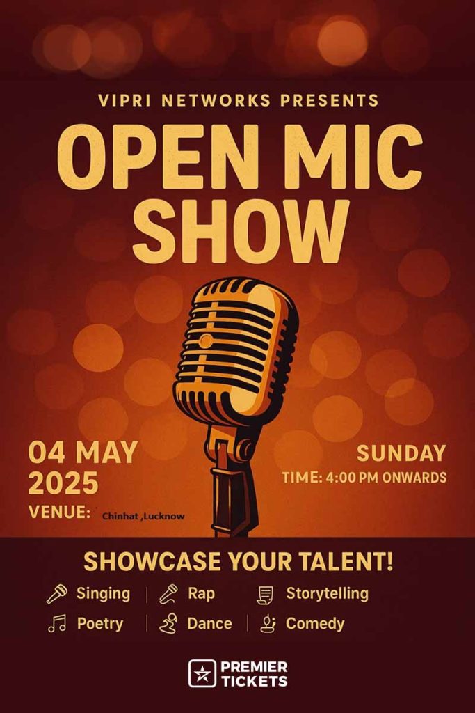 Open Mic Show Lucknow - 4 May 2025