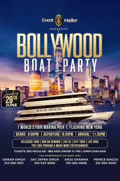 ROYAL INDIAN BOAT PARTY FLUSHING NEWYORK - 2025